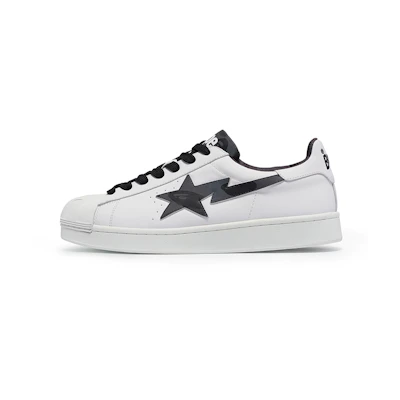 BAPE A BATHING APE STA Low 'Star Embroidery Leather'