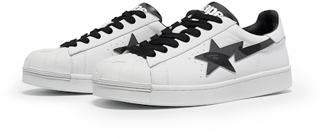 A BATHING APE STA 皮革 星標刺繡 低筒 帆布鞋 男款 Order A BATHING APE STA 皮革 星標刺繡 低筒 帆布鞋 男款