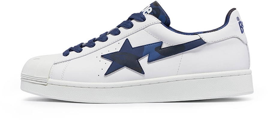 BAPE A BATHING APE STA Rendah 'Bordir Bintang Kulit' 0ZXSHM191007K Shop BAPE A BATHING APE STA Rendah 'Bordir Bintang Kulit' 0ZXSHM191007K