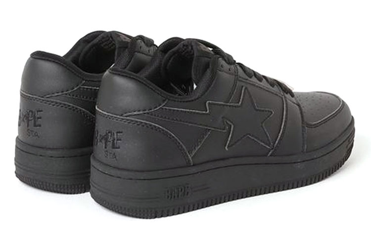 Lookbook BAPE A BATHING APE Sta Low M2 'Black' 1F70-191-006BLK