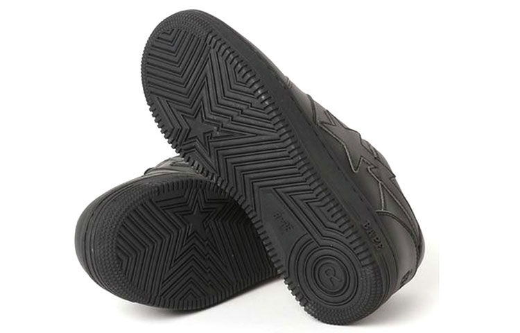 Shop BAPE A BATHING APE Sta Low M2 'Black' 1F70-191-006BLK