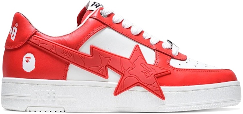 BAPE A Bathing Ape Sta OS #2 M2 Red White 1L80-191-307/1L80-291-307/001FWL801307-RED Buy BAPE A Bathing Ape Sta OS #2 M2 Red White 1L80-191-307/1L80-291-307/001FWL801307-RED