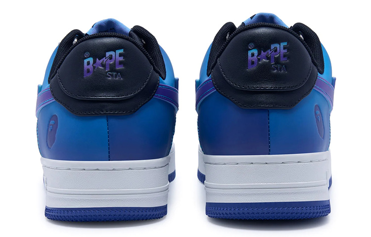 Lookbook BAPE A Bathing Ape Sta Ungu Gradien 1J30-191-016/1J30-291-016