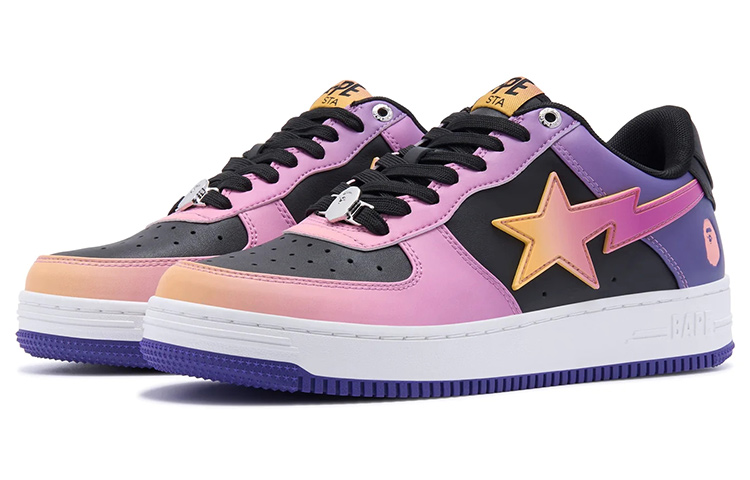 Purchase BAPE A Bathing Ape Sta Ungu Gradien 1J30-191-016/1J30-291-016