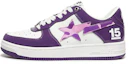 Buy A BATHING APE STA 休閒 台北15週年 時尚板鞋 男款 白紫色