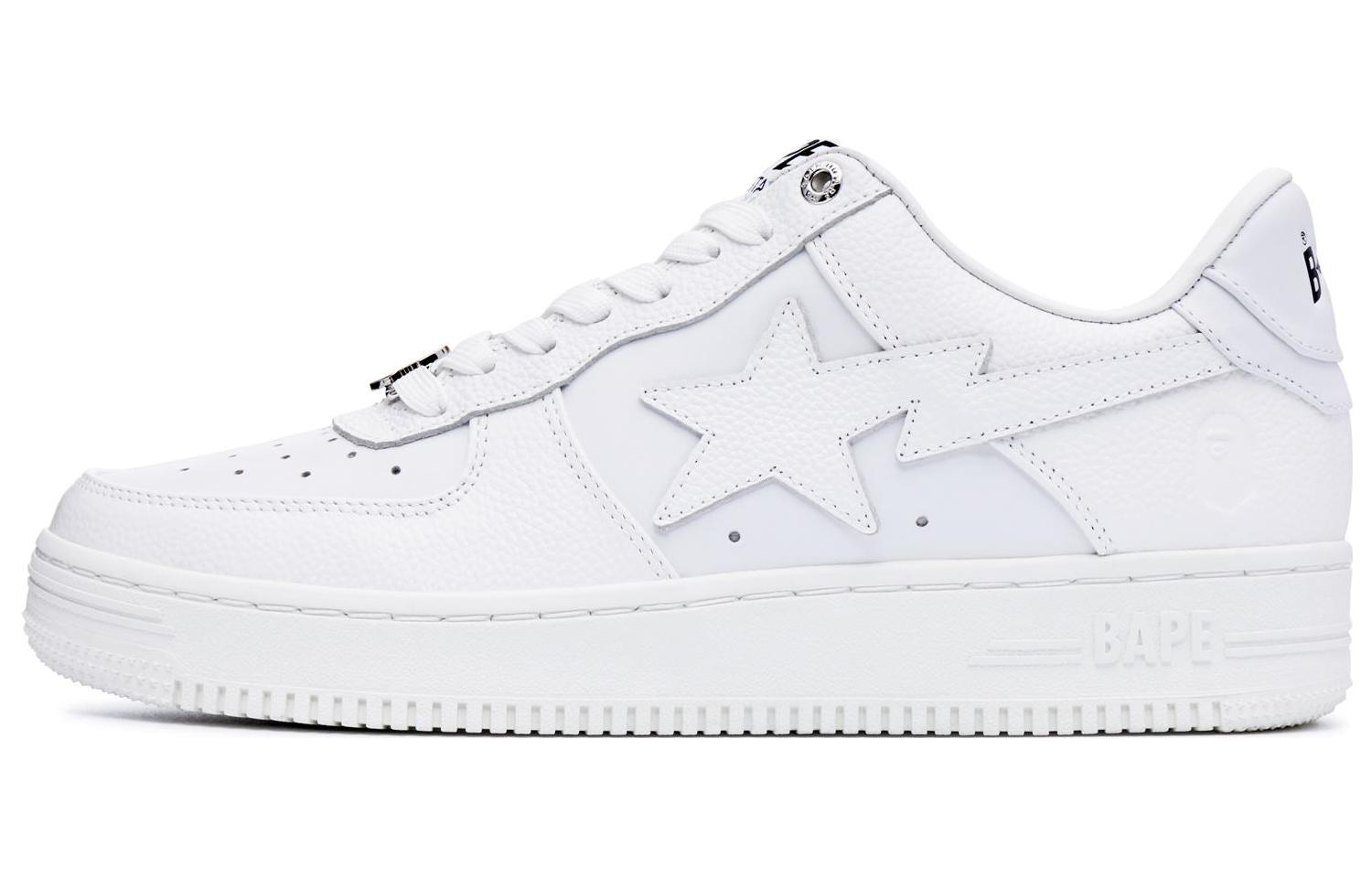 BAPE A Bathing Ape Sta Triple White 1J30-291-013/1J30-191-013/001FWJ301013I-WHT