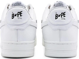 Lookbook BAPE A Bathing Ape Sta Putih Triple 1J30-291-013/1J30-191-013/001FWJ301013I-WHT