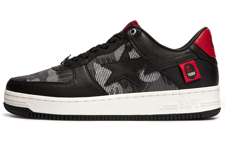 Buy HUGO BOSS x A BATHING APE STA 潮流 時尚板鞋 男女款 黑色