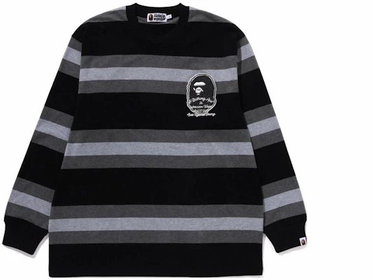 Bape A BATHING APE 條紋圓領短袖上衣 1J80-111-052 Order Bape A BATHING APE 條紋圓領短袖上衣 1J80-111-052