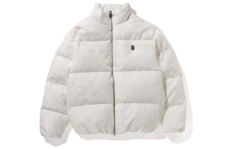 Bape A BATHING APE Tonal Solid Camo Puffer Down Jacket  Long Sleeve Outerwear. 1J80-144-057 圖 4
