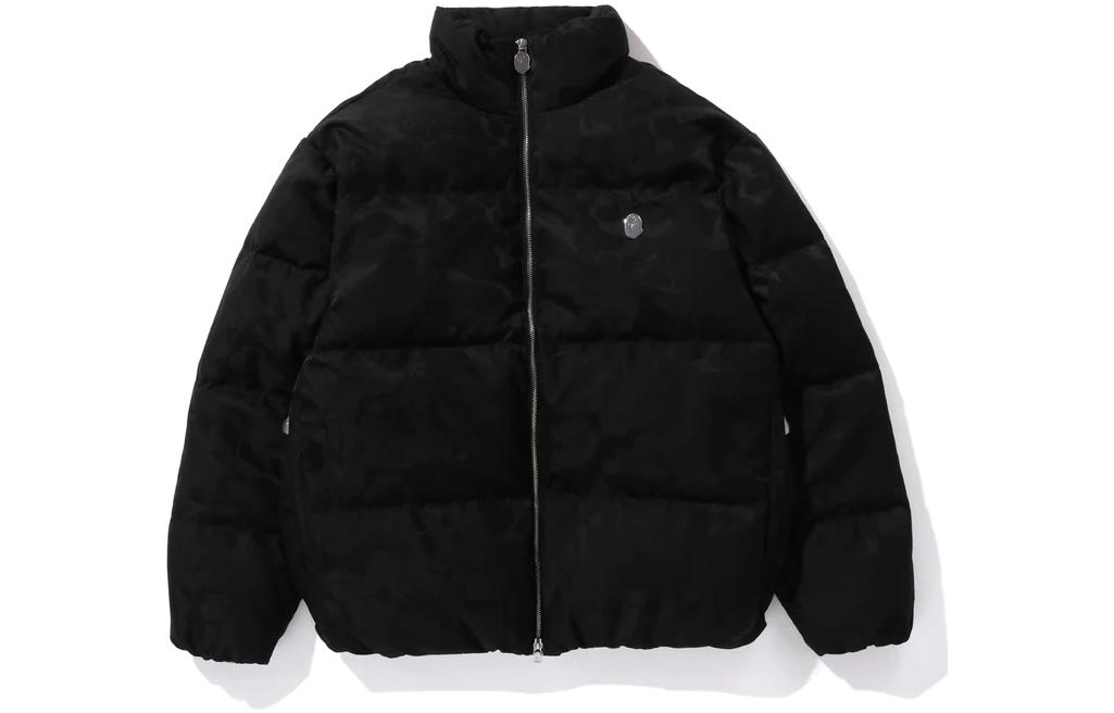 Bape A BATHING APE Tonal Solid Camo Puffer Down Jacket  Long Sleeve Outerwear. 1J80-144-057 圖 6