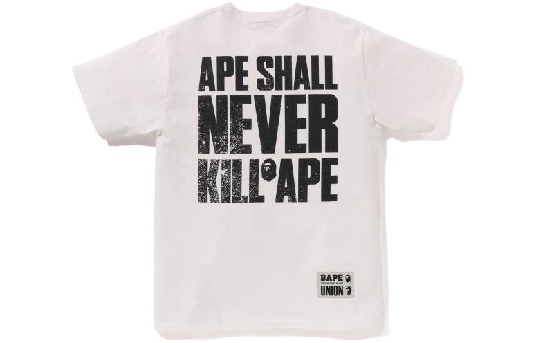 Bape A BATHING APE Washed Graphic Short Sleeve T-Shirt . 1J73-109-909 圖 5