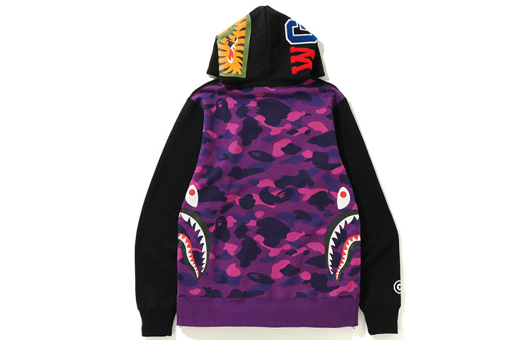 Bape A BATHING APE WGM Camo Zip-Up Hoodie Unisex. 14004XD 圖 4