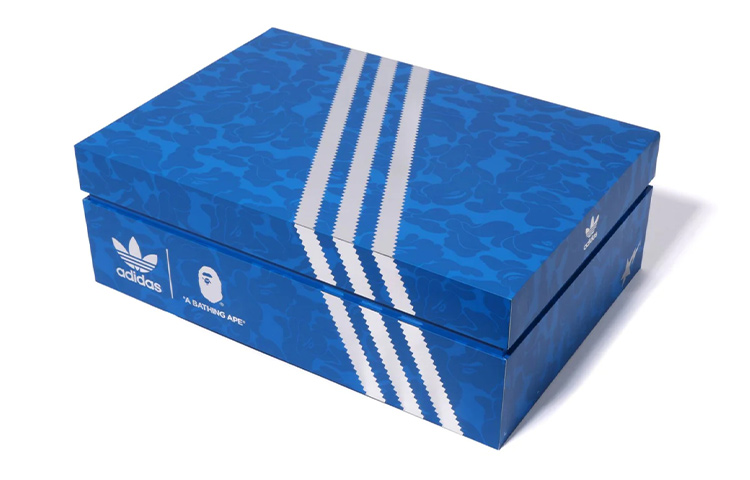 BAPE A BATHING APE adidas Originals Campus 80 'Midnight Blue 20th Anniversary' 圖 5