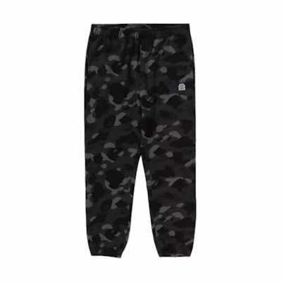 Bape A BATHING APE BlackEyePatch SS24 Camo Print Jogger Pants Unisex Black 1K23-152-905