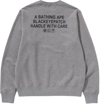 Bape A BATHING APE x BlackEyePatch SS24 Oversized Crewneck Sweatshirt Unisex. 1K23-113-903 Lookbook Bape A BATHING APE x BlackEyePatch SS24 Oversized Crewneck Sweatshirt Unisex. 1K23-113-903