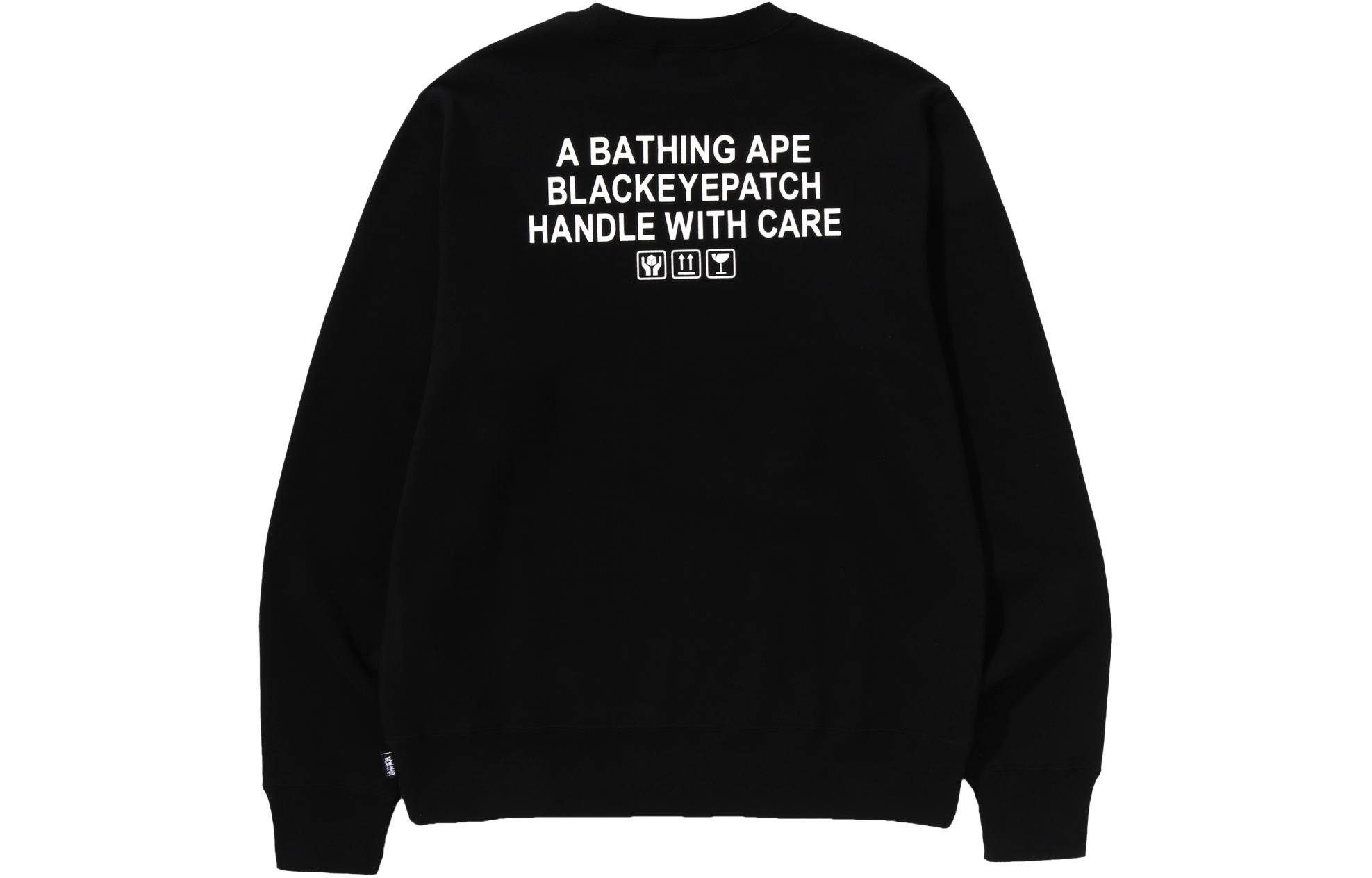 Bape A BATHING APE BlackEyePatch SS24 Oversized Crewneck Sweatshirt Unisex. 1K23-113-903 圖 5