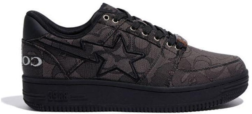 BAPE ア ベイシング エイプ x コーチ スタ 'ブラック' 1G23-191-901BLK 1G23-191-901BLK Order BAPE ア ベイシング エイプ x コーチ スタ 'ブラック' 1G23-191-901BLK 1G23-191-901BLK