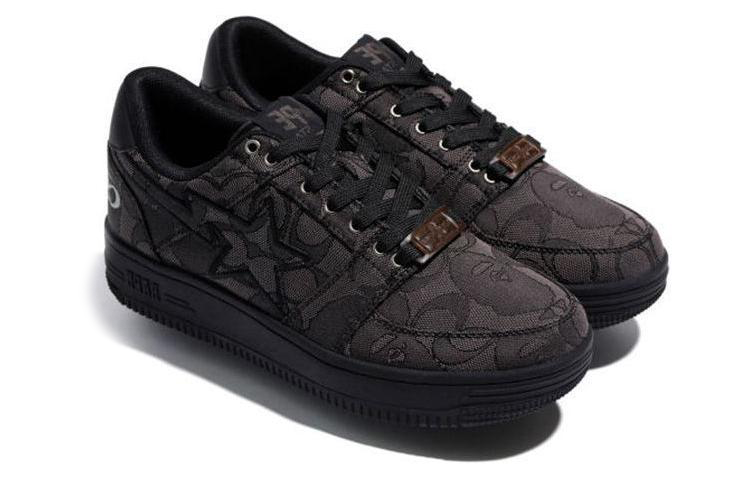 Shop BAPE ア ベイシング エイプ x コーチ スタ 'ブラック' 1G23-191-901BLK 1G23-191-901BLK
