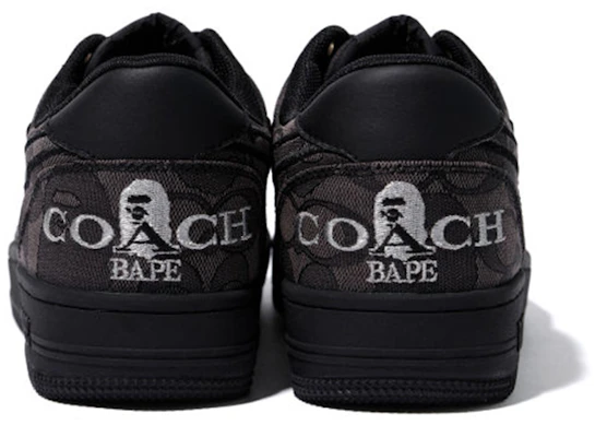 BAPE ア ベイシング エイプ x コーチ スタ 'ブラック' 1G23-191-901BLK 1G23-191-901BLK Purchase BAPE ア ベイシング エイプ x コーチ スタ 'ブラック' 1G23-191-901BLK 1G23-191-901BLK