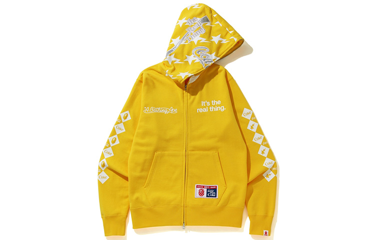Bape A BATHING APE Coca-Cola Collaboration Zip-Up Hoodie Unisex. 1G23-115-924 圖 6