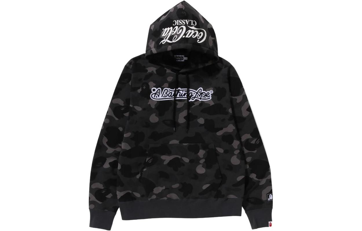Bape A BATHING APE Coca-Cola FW23 Camo Pullover Hoodie with Embroidered Ape Logo. 1J73-114-904 圖 2