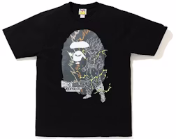 Bape A BATHING APE x Dragon Ball Son Gohan Ape Head Graphic Unisex T-Shirt. 1G23-110-943 Bape A BATHING APE x Dragon Ball Son Gohan Ape Head Graphic Unisex T-Shirt. 1G23-110-943