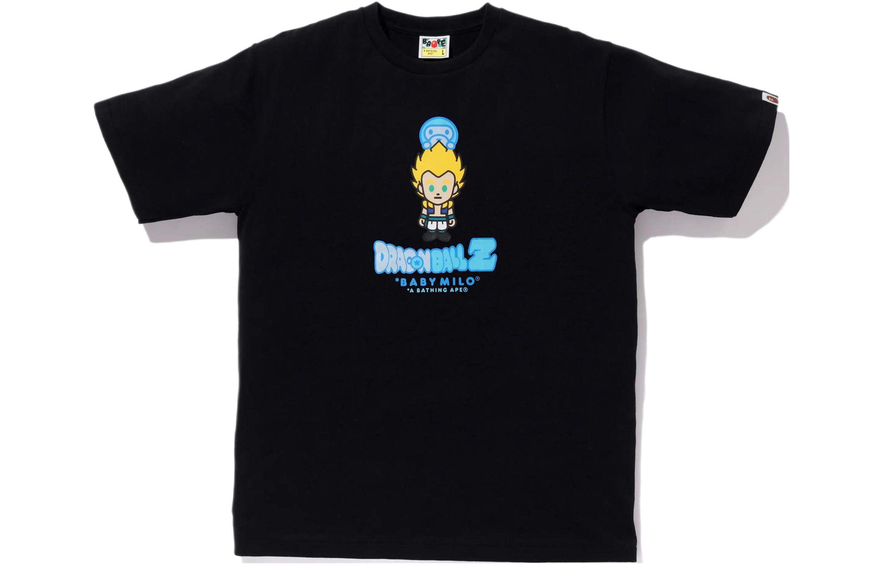 Bape A BATHING APE Dragon Ball Z Gotenks Baby Milo Tee  Cartoon Print T-Shirt. 2I23-110-913