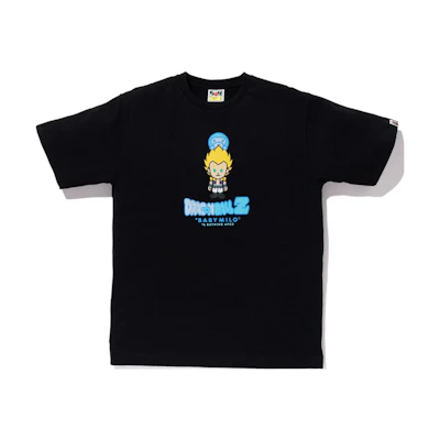 Bape A BATHING APE Dragon Ball Z Gotenks Baby Milo Tee Cartoon Print T-Shirt. 2I23-110-913