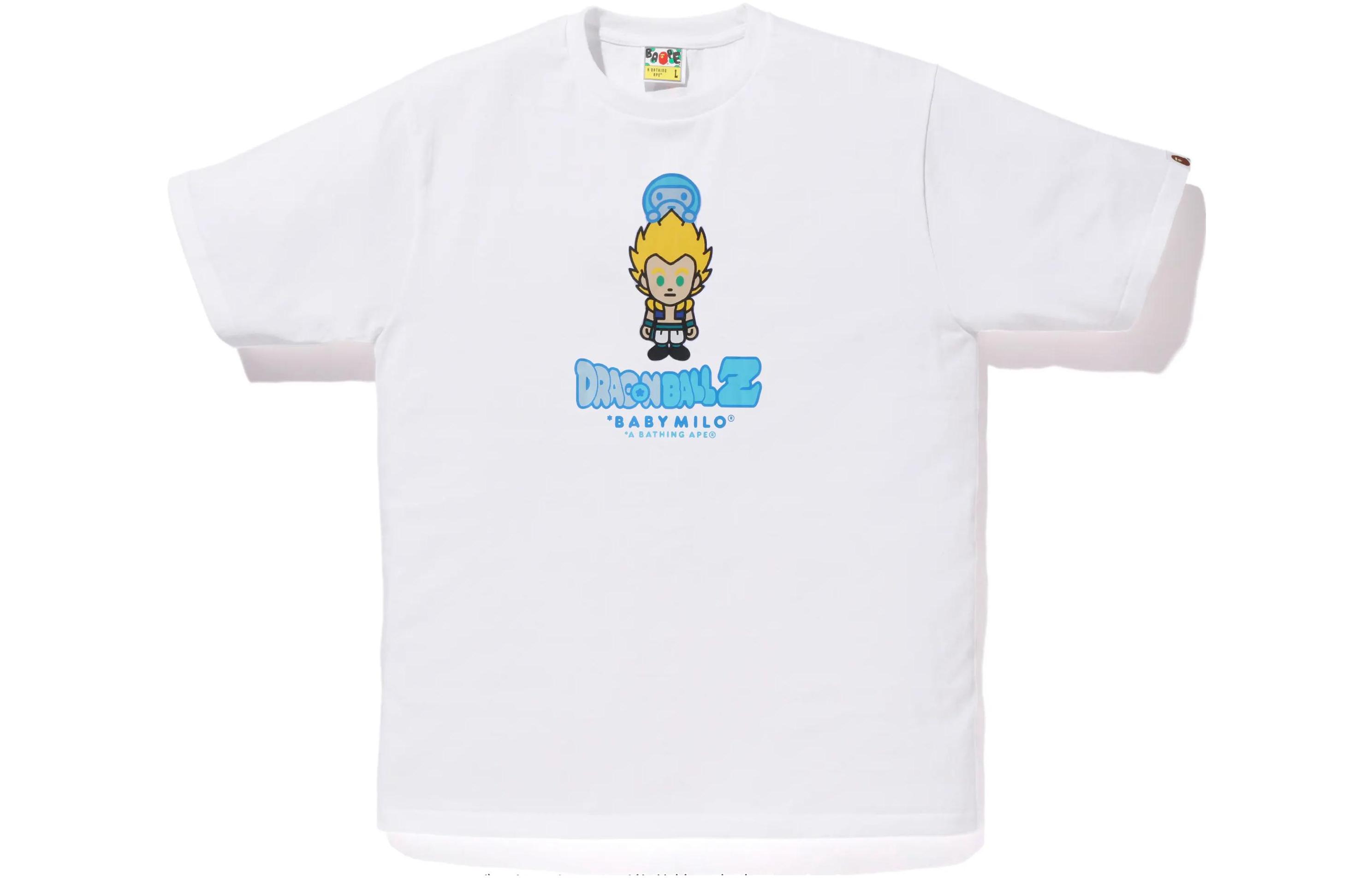 Bape A BATHING APE Dragon Ball Z Gotenks Baby Milo Tee  Cartoon Print T-Shirt. 2I23-110-913 圖 2