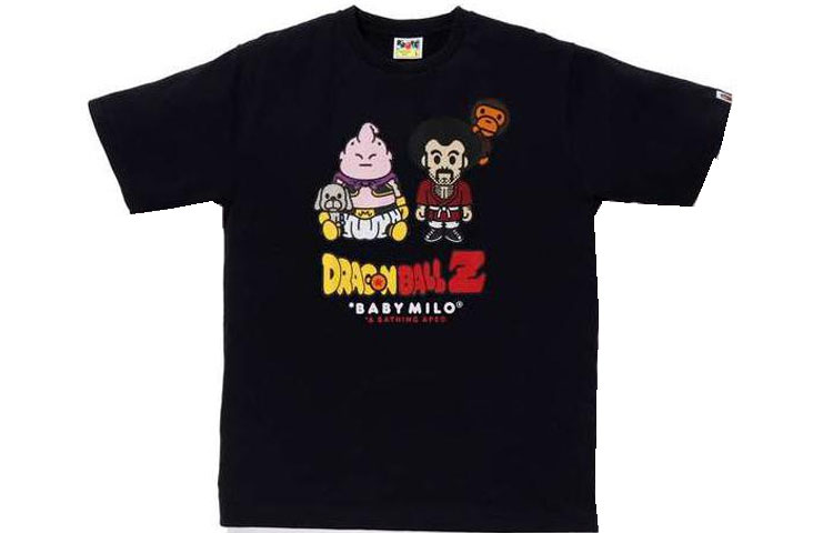 Bape A BATHING APE Dragon Ball Z SS22 Majin Buu & Mr. Satan Baby Milo Tee. 2123110908