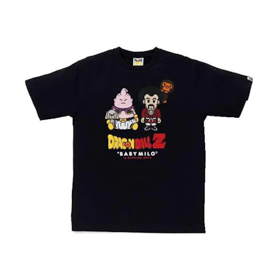 Bape A BATHING APE Dragon Ball Z SS22 Majin Buu & Mr. Satan Baby Milo Tee. 2123110908