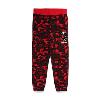 Bape A BATHING APE FaZe Clan Camo Logo Knit Joggers Unisex. 1I73-152-903