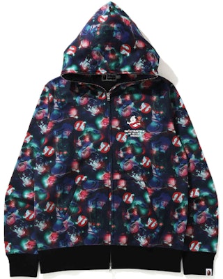 베이프 어 베이징 에이프 x 고스트버스터즈 카모 풀집 후디 멀티컬러 로고 프린트. 2H23-115-908 Order 베이프 어 베이징 에이프 x 고스트버스터즈 카모 풀집 후디 멀티컬러 로고 프린트. 2H23-115-908