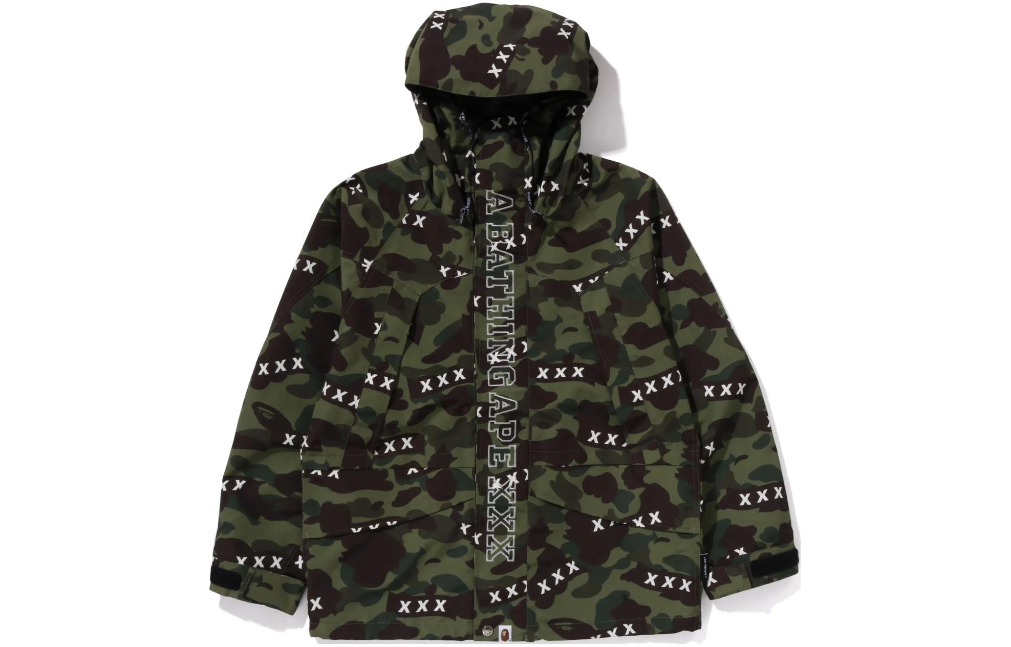 Bape A BATHING APE GOD SELECTION XXX Green Zip Hoodie Jacket Unisex SS24. 1K23-140-908 圖 2