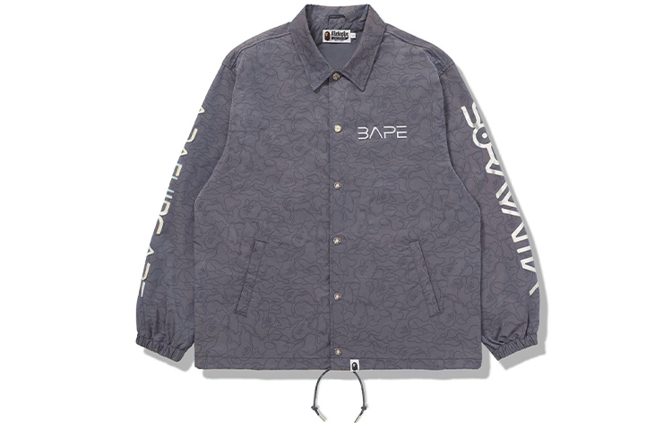 Bape A BATHING APE HAJIME SORAYAMA Logo Coach Jacket Purple  Collaboration. 1H23-140-914 圖 3