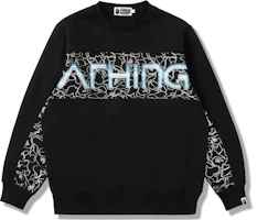 Bape A BATHING APE x Hajime Sorayama Logo Crewneck Sweatshirt Unisex Collab Series. OZXSWM113905H Bape A BATHING APE x Hajime Sorayama Logo Crewneck Sweatshirt Unisex Collab Series. OZXSWM113905H