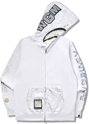 Bape A BATHING APE × 空山基 シャークパーカー ジップアップジャケット 秋冬 ユニセックス 0ZXSWM115905H Purchase Bape A BATHING APE × 空山基 シャークパーカー ジップアップジャケット 秋冬 ユニセックス 0ZXSWM115905H