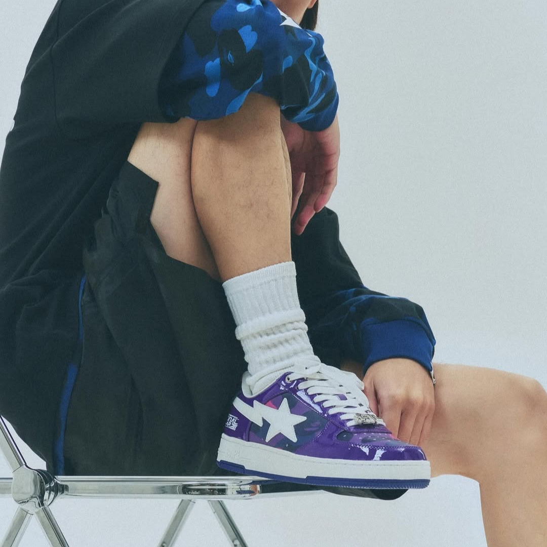 Bape A BATHING APE JJ Lin SS25 Camo Ape Head Logo Print Loose Fit  T-Shirt. BAP-SS25-006 圖 6