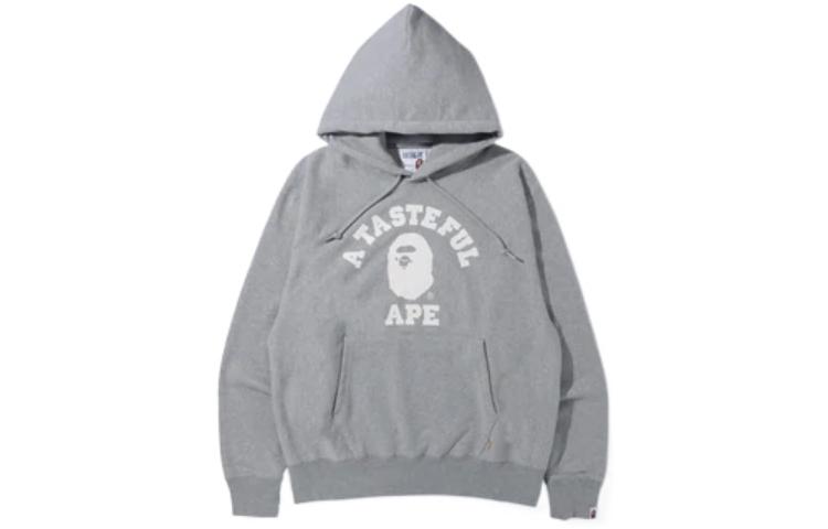 Order Bape A BATHING APE x JJJJOUND 經典款大學T連帽灰色帽衫 1H73-114-909