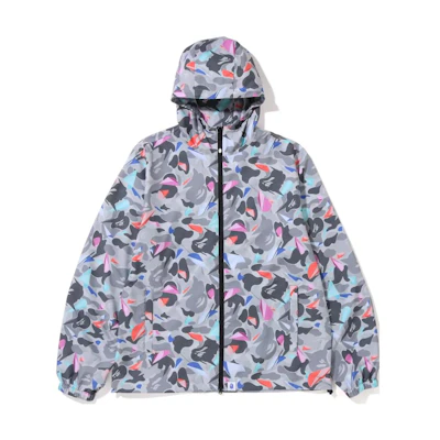 Bape A BATHING APE LDG FW22 Camo Hoodie Jacket Grey. 1I73-140-902