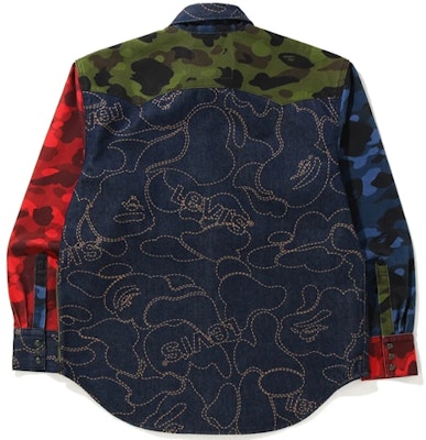 Bape A BATHING APE x Levi''s SS21迷彩長袖襯衫 多色款。 1H23-131-904 Lookbook Bape A BATHING APE x Levi''s SS21迷彩長袖襯衫 多色款。 1H23-131-904