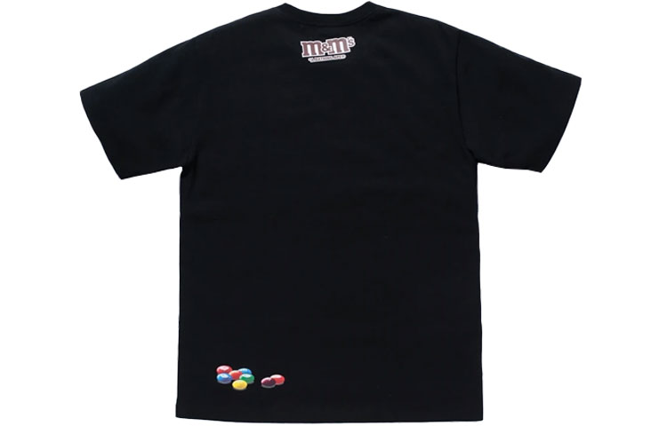 Bape A BATHING APE M&M's Logo Graphic Crewneck Short Sleeve T-Shirt 1H23-110-931 圖 5