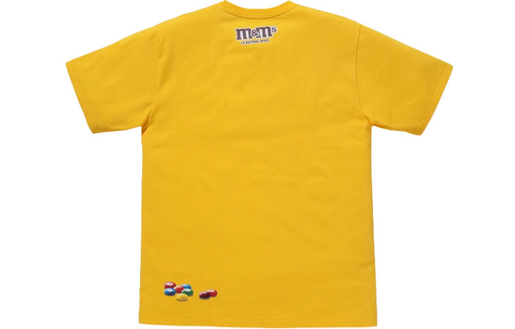 Bape A BATHING APE M&M's Logo Graphic Crewneck Short Sleeve T-Shirt 1H23-110-931 圖 8