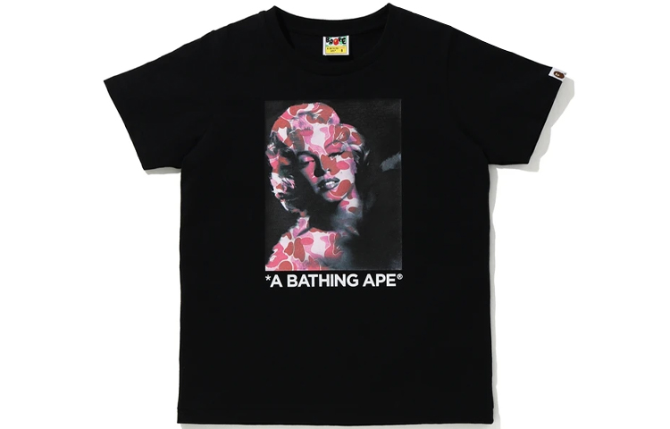 Bape A BATHING APE x Marilyn Monroe Graphic Tee Unisex Casual Couple Style T-Shirt 1G23-210-955