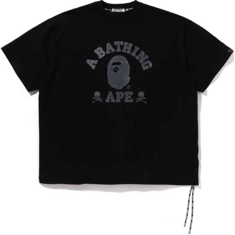 Bape A BATHING APE mastermind JAPAN Skull Logo Print Loose Fit  T-Shirt. 1K23-109-914