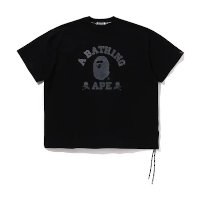 Bape A BATHING APE mastermind JAPAN Skull Logo Print Loose Fit T-Shirt. 1K23-109-914