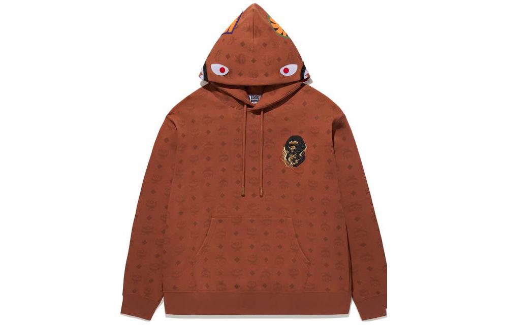 Purchase Sudadera Unisex Bape x MCM SS24 con Logo Ape y Estampado Integral. 0ZXSWM114901M