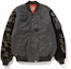 Buy Bape A BATHING APE x OVO FW22 Green Patchwork Zip-Up Jacket Collaboration. 1I3019143140