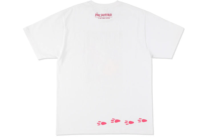 Purchase Bape A BATHING APE x 粉紅豹迷彩圖案圓領短袖T恤 男款 1H73-110-921